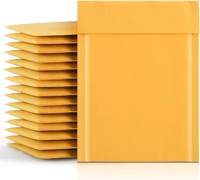 5x7 Kraft Bubble Mailers Padded Envelope Shipping Bags Seal 100-PACK • $23.14