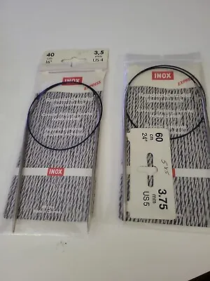 Two Inox Circular Knitting Needles • $12