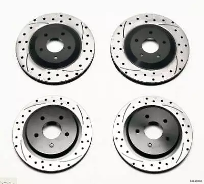 Wilwood Front/Rear-Drilled Rotor Kit For 97-04 Corvette C5 All/ 05-13 C6 Base • $511.77
