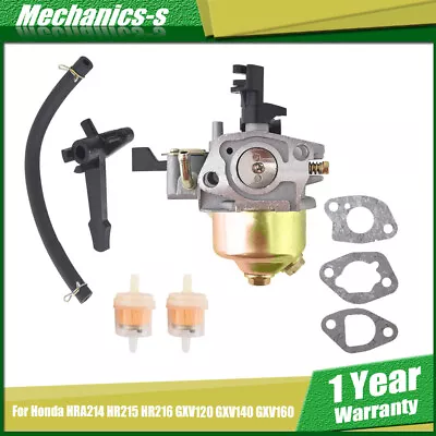 Carb HR194 HR214 For Honda HRA214 HR215 HR216 GXV120 GXV140 GXV160 Carburetor • $11.80