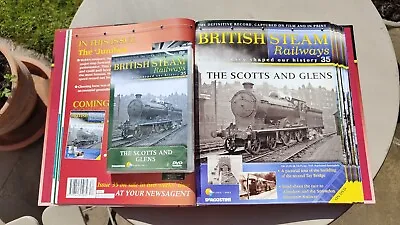 £4.99 • Buy DeAgostini British Steam Railways Magazine & DVD #35 The Scots And Glenns