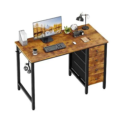 Lufeiya 40 Inch Computer Desk With 4 Drawers Kids Student Small Desks For Hom... • $156.60