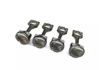 15-16 AUDI A3 (8V) 15 GOLF 1.8T (CNSB) TURBO ENGINE PISTON W/ ROD SET Of 4 • $474.99