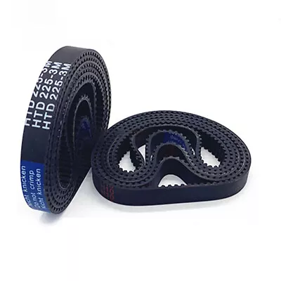 HTD Rubber Synchronous Belt Width 20mm Pitch 3mm Timing Drive Belts L 468-486mm • $9.96