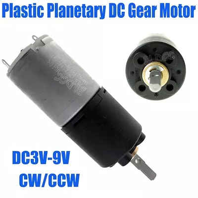 24mm DC 6V New Plastic Planetary DC Gear Motor Sophisticated CW/CCW Geared Motor • $6.99