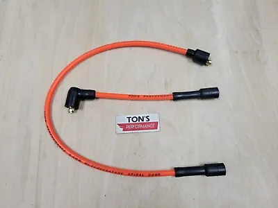 Ton's Orange 8mm Spark Plug Wires Harley XL 1986 - 2003 Sportster 883 86-03 • $22.99