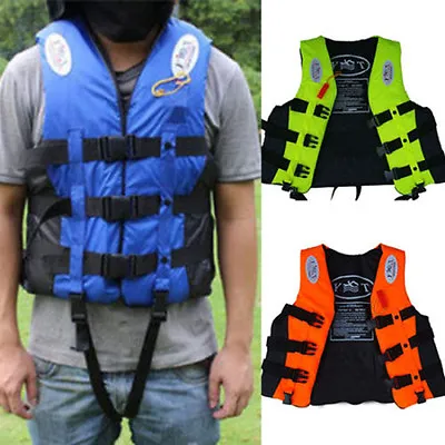 $18.99 • Buy Adult Buoyancy Aid Sailing Kayak Canoeing Fishing Life Jacket Vest Preserver New