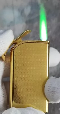 £8.99 • Buy Golden Ingot Electronic Gas Lighter Refillable Gold Lighter