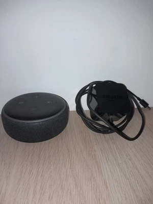 $20 • Buy Amazon Echo Dot (3 Gen.) Smart Speaker - Charcoal Fabric (B07PJV9DHV)