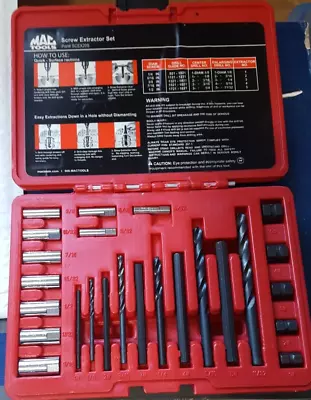 Mac Tools SCEX20S 20-PC. Screw Extractor Set P2 • $155.99