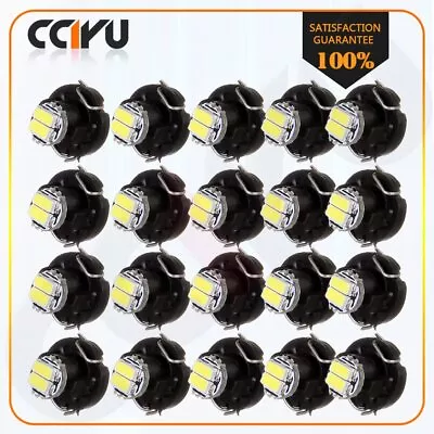 20 X Super White T3 Neo Wedge 2SMD 3014 LED A/C Climate HVAC Control Lights Lamp • $8.96