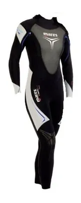 Mares Men's 480051 Trilastic 3-2-2 Full Wetsuit Black Medium NOS • $149