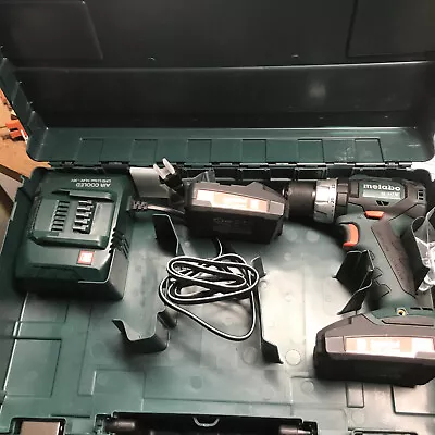 Metabo  18V Cordless Drill Model SB 18 LT BL With Two Batteries And Charger • $124.95