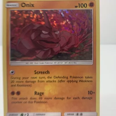 Pokemon Card ONIX Rare Holo 9/12 2019 McDonalds Promo Set • $11.95