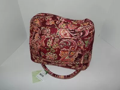 Vera Bradley Bowler Handbag Piccadilly Plum Retired Rare Nwt • $99.99