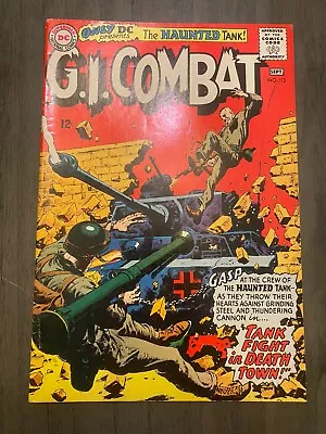 GI COMBAT 113 (Aug-Sep 1965) Haunted Tank VG 4.0 • $1