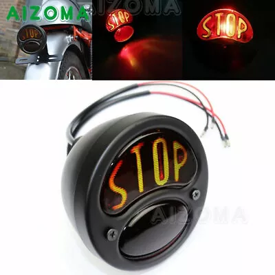 Motorcycle  Stop  Vintage Tail Light Rear Brake Lamp For Harley Model A Ford • $25.37