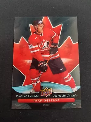 2009-10 Ud Mcdonalds Ryan Getzlaf Pride Of Canada #pc7 • $0.99