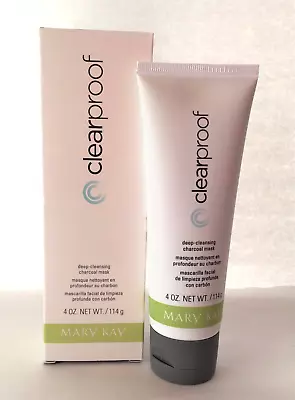 New In Box Mary Kay Clear Proof Deep-Cleansing Charcoal Mask #094148 - Free Ship • $11.66