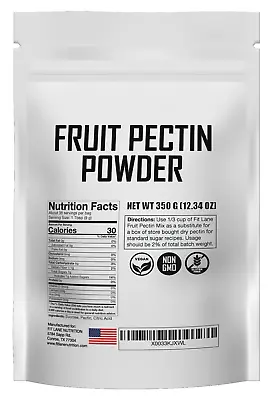 £11.32 • Buy Fruit Pectin Powder For Jams And Jellies. Natural, Vegan And NON-GMO. 350 Grams