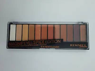 Rimmel Magnif' Eyes Spice Edition Eye Shadow Palette 12 Colours • £4.49