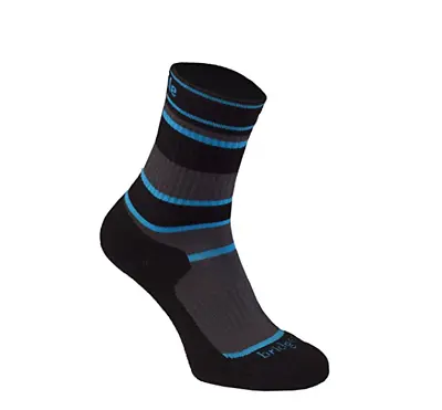 NEW Bridgedale Hiker Junior Socks Soft And Comfortable Color Grey/Black Size M • $9.99