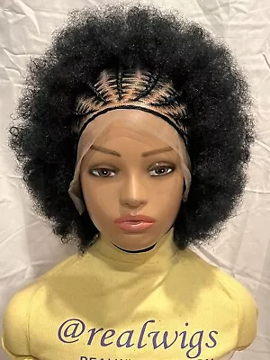HANDMADE HUMAN HAIR 250 Density Super Soft Braided Wig. • $136