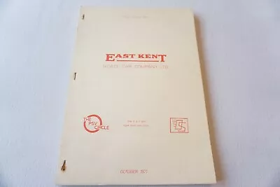 1971 East Kent Bus Fleet History PSV Circle List Book PK9 • £19.99