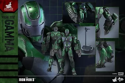 Hot Toys Mms332 Iron Man 3: Mark Xxvi Iron Man Mk26 Gamma Armour New • $399.99