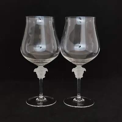 Rosenthal Versace Lumiere Set Of 2 Cognac Glasses (D0930) • $250