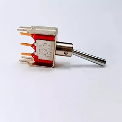 C&K Miniature Long Handle Toggle Switch SPDT (On-On) B-325 • $2.40