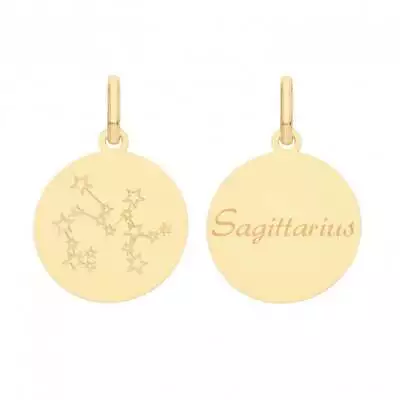 9ct Yellow Gold Zodiac Constellation Sagittarius PN1229 • £162