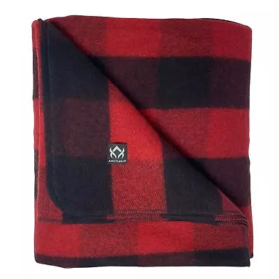 $44.99 • Buy Arcturus Backwoods Wool Blanket - Red Buffalo Plaid | 4.5 Lbs (64  X 88 )