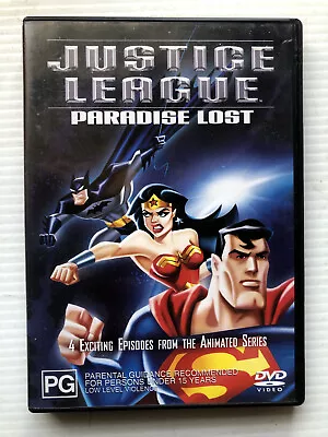 Justice League - Paradise Lost (DVD 2003) PAL Region 4 - VGC • $4.70