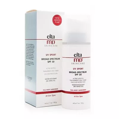 EltaMD Skincare UV Sport Broad-Spectrum SPF 50  7 Oz / 198 G New EXP 8/2025 • $32.49