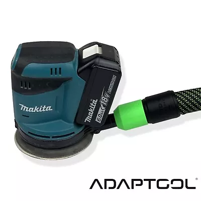 Makita 18v Sander Dust Hose Adaptor To Festool 27mm Cleantec Hose DBO180 Orbital • £12.99