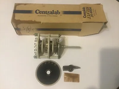 1 Centralab Rotary Switch JV-9006 6 Pol. 2-5 Pos. Shorting Vintage NOS. • $25