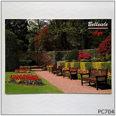 The Walled Garden Belleisle Ayr Ayrshire Scotland 2004 Postcard (P704) • $3.21