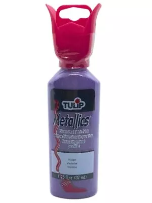 New TULIP Fabric Paints SLICK PUFFY METALLICS GLITTER MATTE 1.25oz Bottles • £2.29