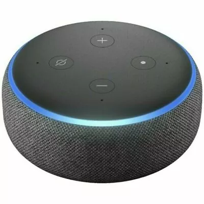 $38 • Buy Amazon Echo Dot (3rd Gen) Smart Speaker - Charcoal Fabric