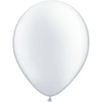 Qualatex 5  Pearl White Latex 100 Count Balloons • $12.59