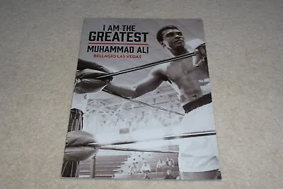 Muhammad Ali - I Am The Greatest Exhibition Las Vegas Programme. • £19.99