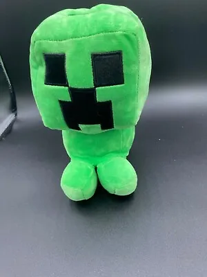  Minecraft Creeper Green Monster Stuffed Pixel Plush Coin Bank 9  Mojang • $6.99