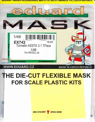 EDUEX742 1:48 Eduard Mask - Tornado ASSTA 3.1 TFace  (REV Kit) • $24.79