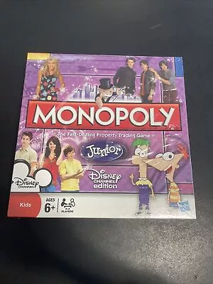 Monopoly Junior Disney Channel Edition Hasbro New Sealed • $20