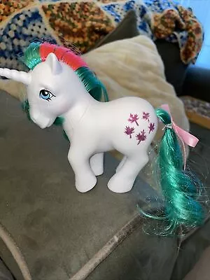 2018 My Little Pony Gusty Unicorn 35th Anniversary Retro Re-release • $14