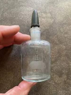 Vintage Kimax Laboratory Glass 12/18 Serum Bottle With Dropper • $14.99