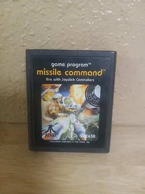 Missle Command - Atari 2600 - RARE 1981 -Tested & Working • $15