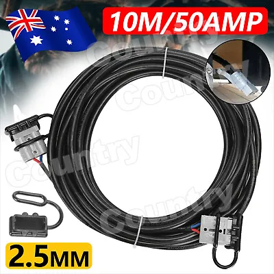 $29.95 • Buy Ready Use10m 50Amp Anderson Plug Extension Lead 2.5mm TwinCore Automotive Cable