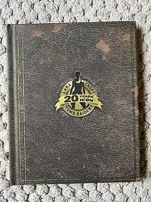 Rise Of The Tomb Raider: 20 Year Celebration PS4 Lara Croft Icon Book • $25